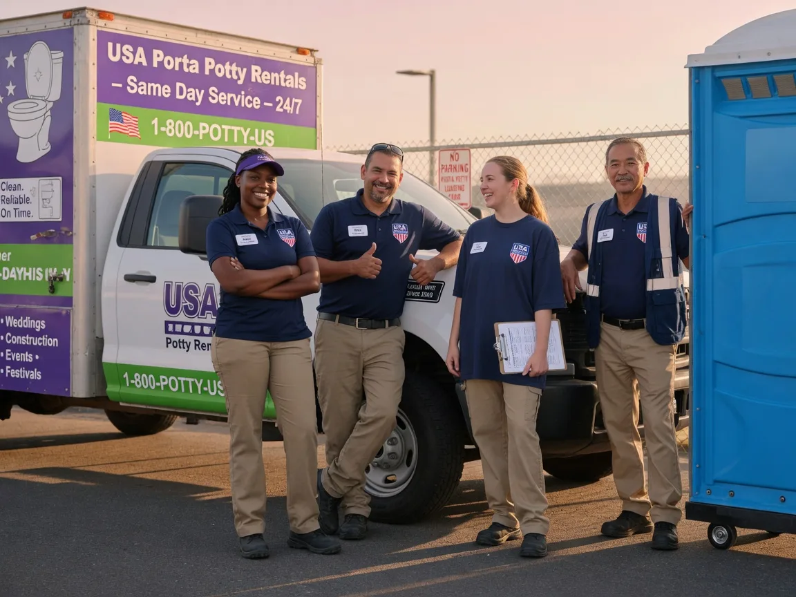 Porta Potty Rental company in Dumas, TX